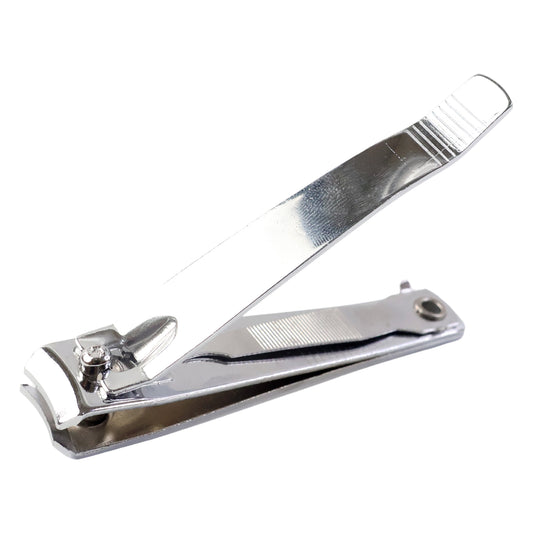Wukusy heavy-duty stainless steel nail cutter with ergonomic handle and sharp cutting edge for precise nail trimming.