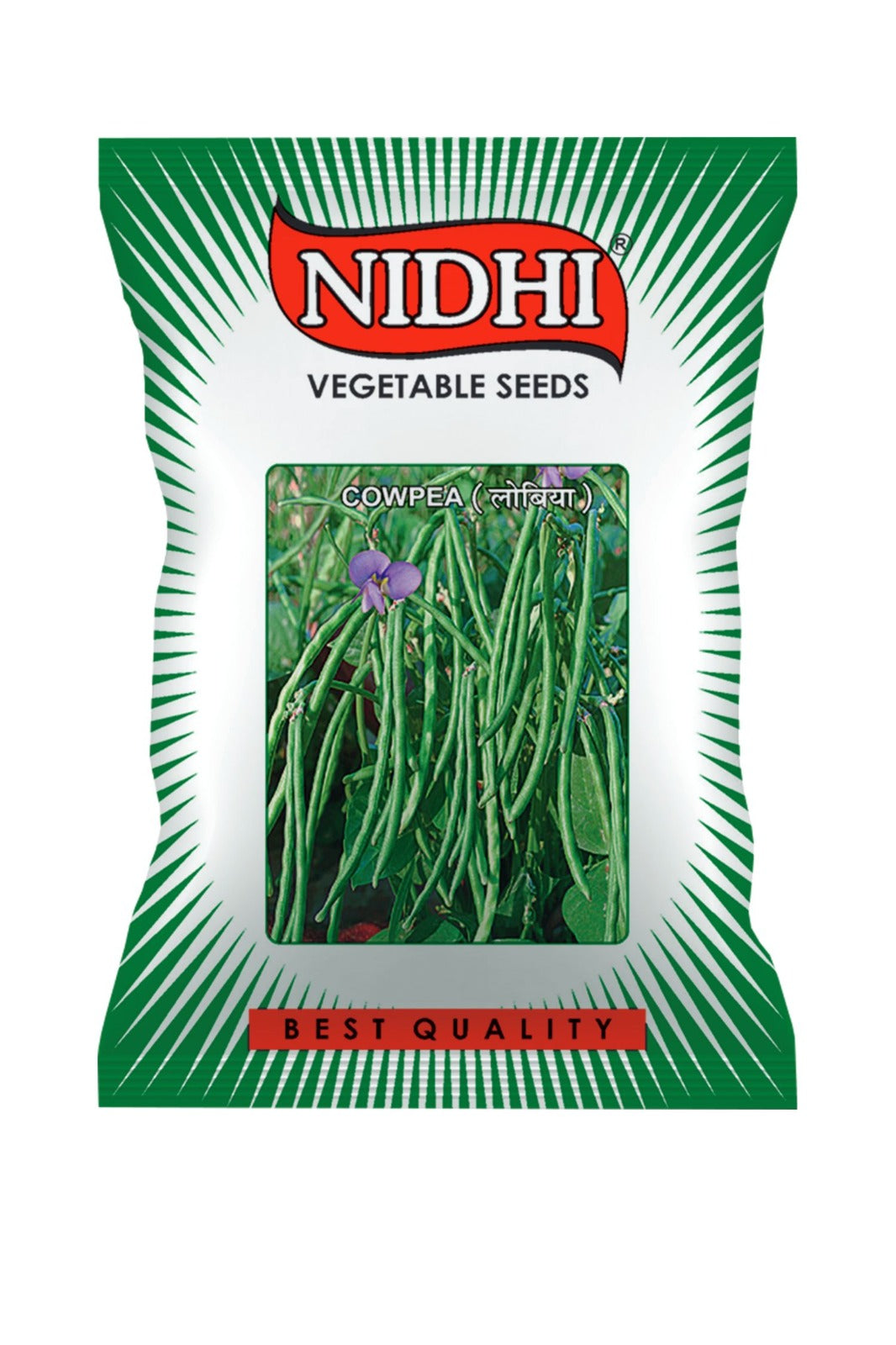 Vegetable seeds (Cowpea) Tested And Packed For Home, Terrace and Kitchen Gardening