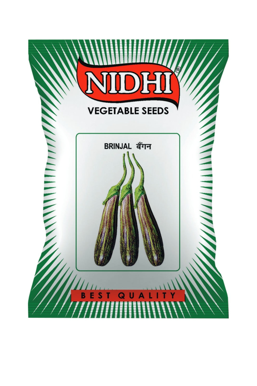 Vegetable seeds (Brinjal) Tested And Packed For Home, Terrace and Kitchen Gardening