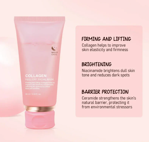Korean Collagen Night Wrapping Peel-off Mask