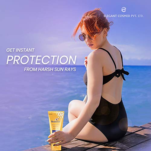 Uveelite Sunscreen Spf 50 Lotion 60ml Broad Spectrum, Non Sticky Pack of 1