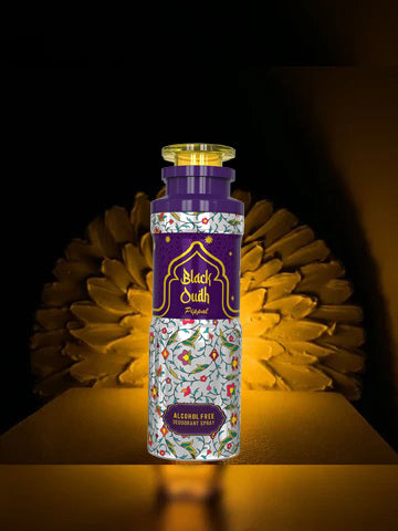 Black Oudh Alcohool Free DeoDorant Spray 200ml (Pack of 2)