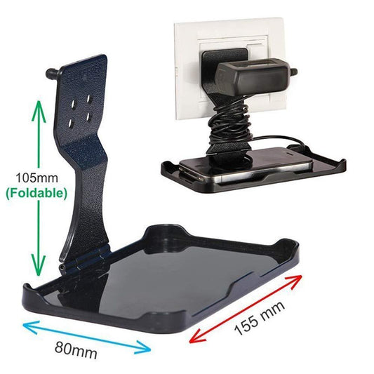 Wukusy 291 mobile charging stand wall holder with a sleek design for convenient smartphone charging and organization.