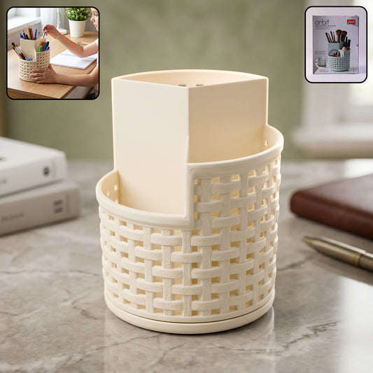 Apex Orbit Revolving Holder 360 Degree Rotating Organizer Stand (1 Pc)