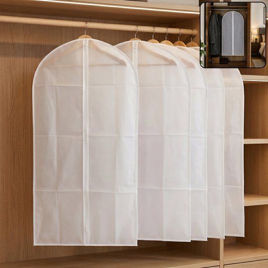 Foldable Non Woven Suit Cover Coat Cover (5 Pc Set)