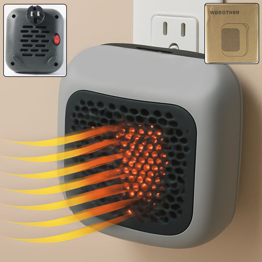 600w Wall-mounted Plug-in Room Heater (1 Pc With Conveter)