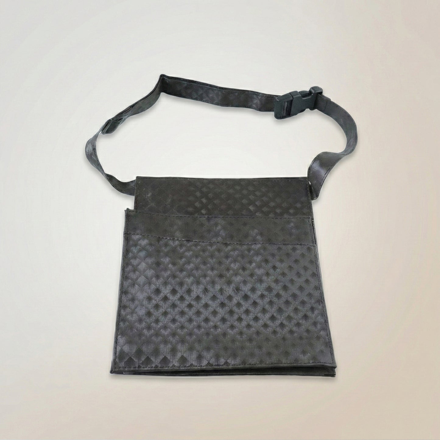 Mens Womens Quilted Crossbody Sling Bag With Adjustable Strap (1 Pc)