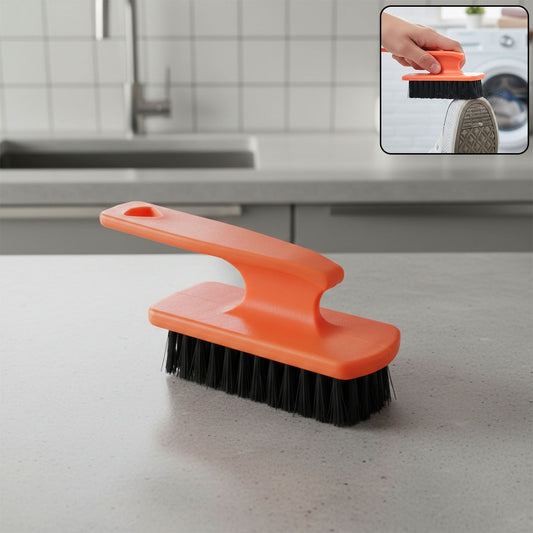 Wukusy heavy duty multipurpose shoe cleaning brush with sturdy bristles for cleaning various footwear types.