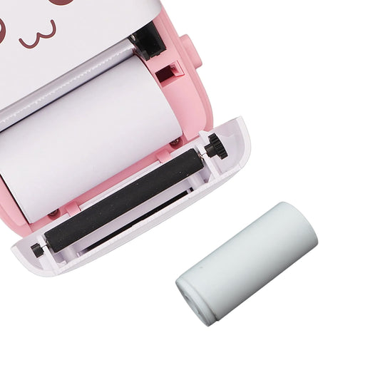 8839 Small Thermal Printer Paper Printing Paper Roll Aging Resistant Fast Color Rendering Portable Clear Printing For Travel (1 Pc Printing Paper Roll )