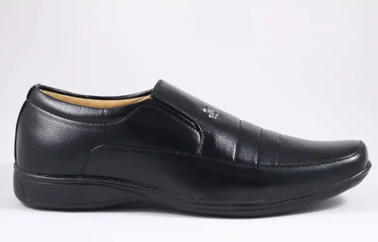 Latest Trendy Men Formal Shoes|Black Moccasin Shoes|Office Shoes For Men's & Boys-MOCCASIN02-BLK