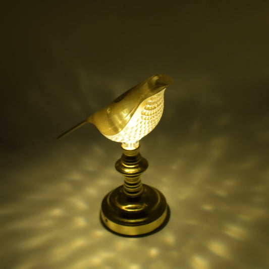 8442 Sparrow Led Table Lamp Crystal Decoration Lamp Soft Light Energy Saving Lamp (1 Pc)