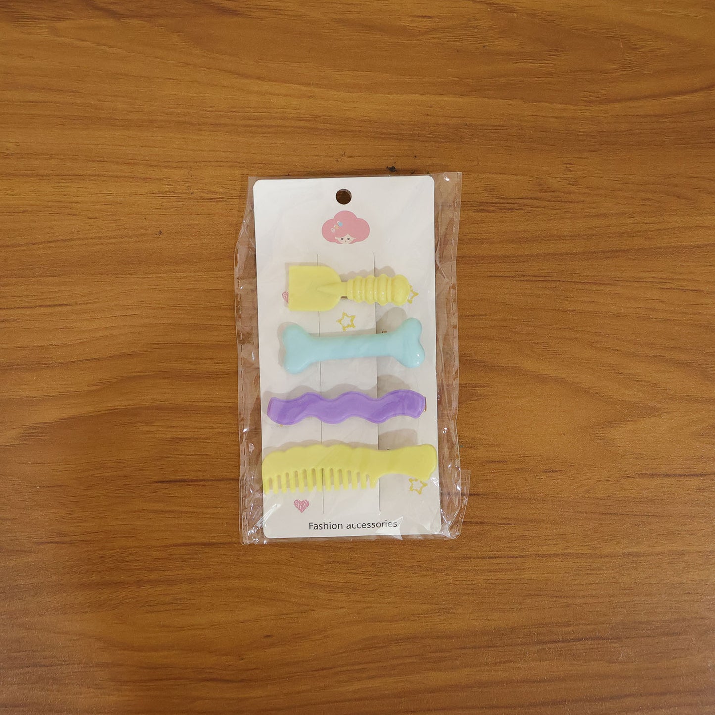 Decorative Alligator Hair Clips Set For Girls Women Cute Styling Pins (4 Pc)