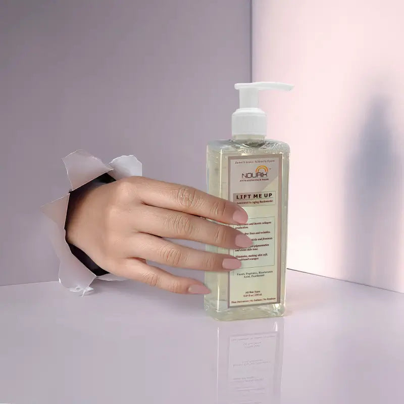 Nourix Lift Me Up Face Wash for Younger, Radiantly Glowing Skin