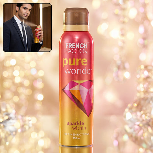 French Factor Pure Wonder Perfumed Body Spray (1 Pc 150 Ml)