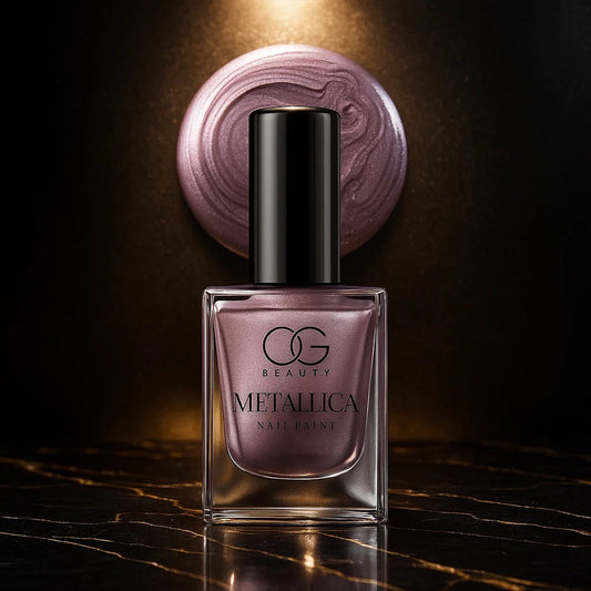 Og Beauty Premium Rose Chrome Metallica Nail Polish (1 Pc 10 Ml)