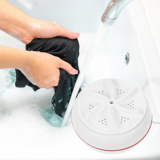 6152a Mini Washing Machine Turbine Washing Machine Door Hinge Lightweight Turbo Washer With Usb Cable For Home Camping College Rooms Use