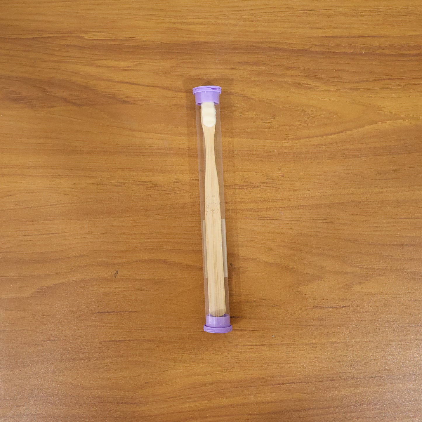 Eco Friendly Wooden Bamboo Toothbrush With Protective Travel Case 1 Pc