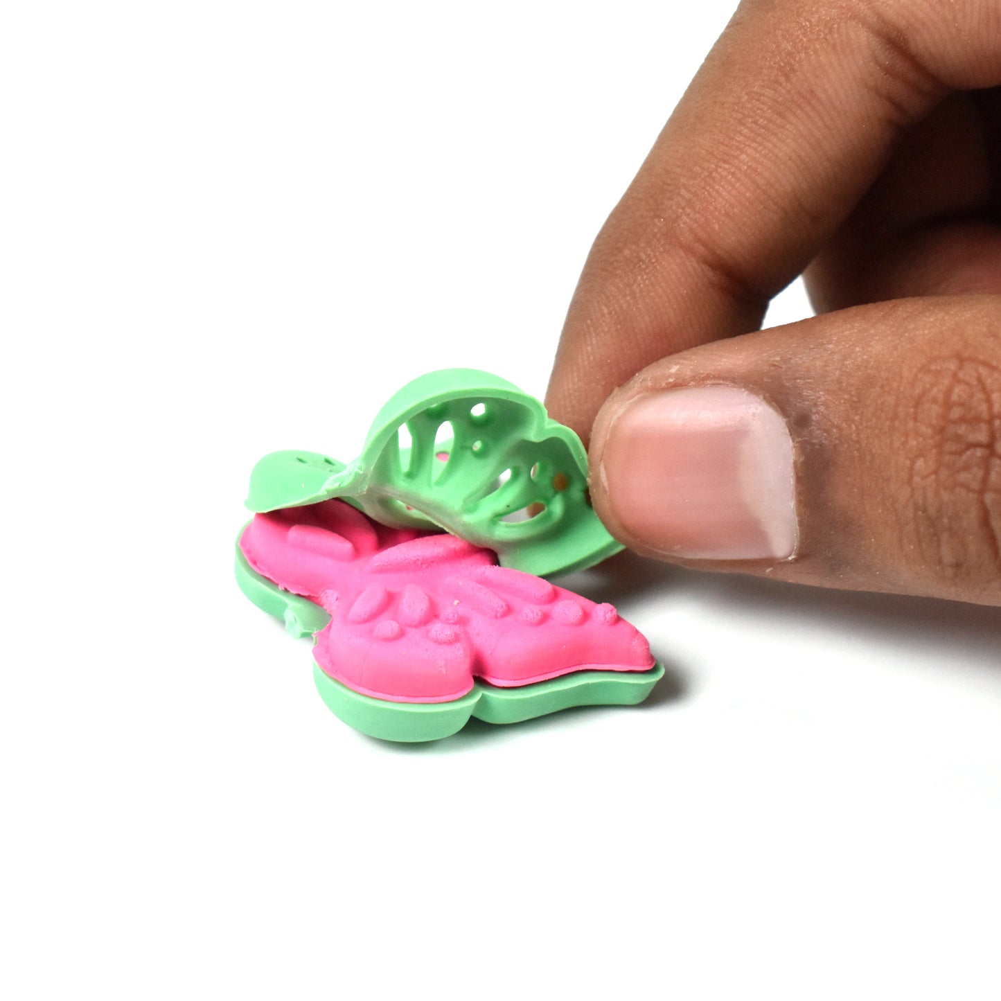 Butterfly Shape Eraser Rubber (1 Pc Mix Colour Design)