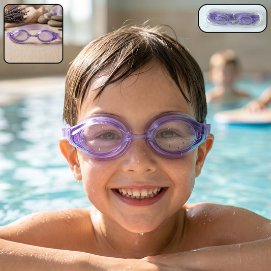 Kids Lightweight Swimming Goggles With Flexible Frame And Leak-proof Seal 1 Pc