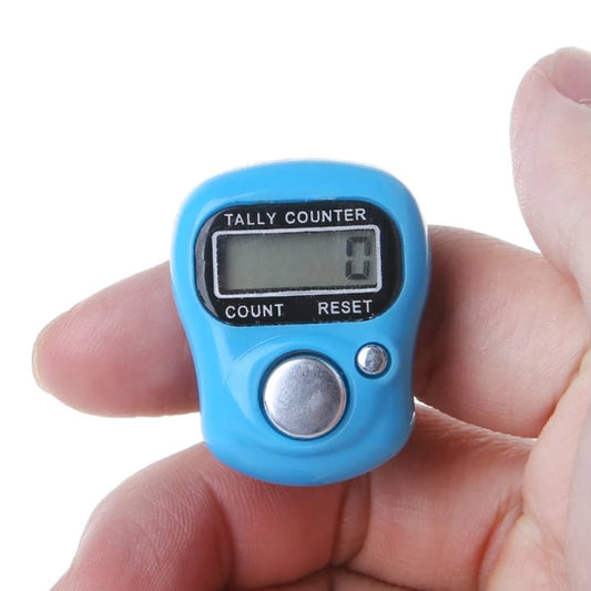 Wukusy 9041 manual finger counting machine with digital head, electronic tally counter for accurate counting in hardware applications