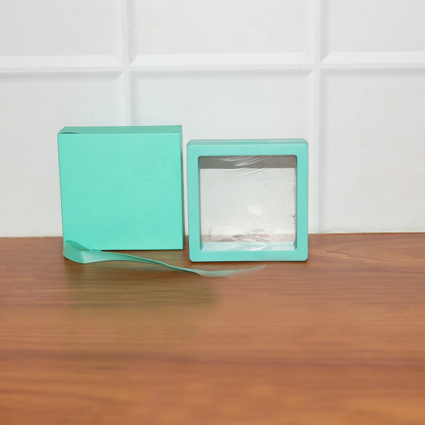 Transparent Jewellery Display Box (7x7 Cm 1 Pc)