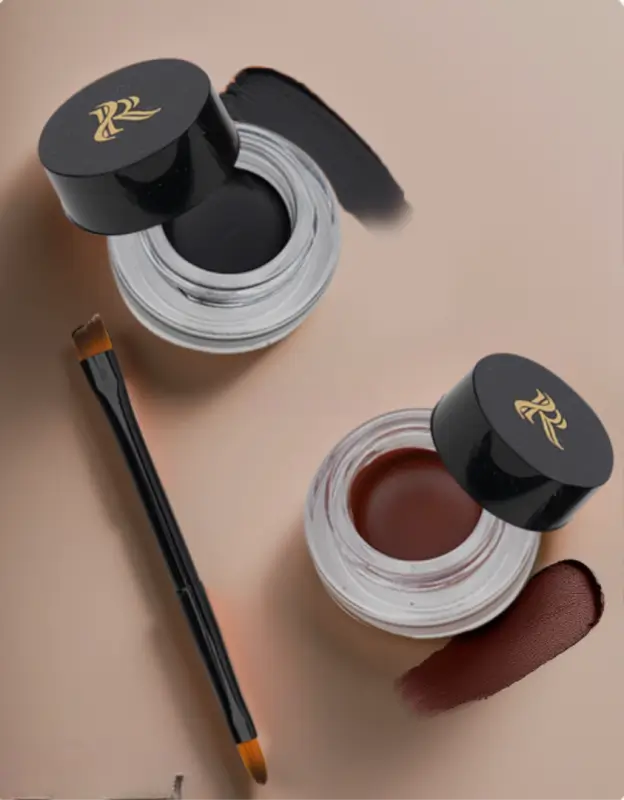 Gel Kajal & Eyeliner – Black & Brown (6g)