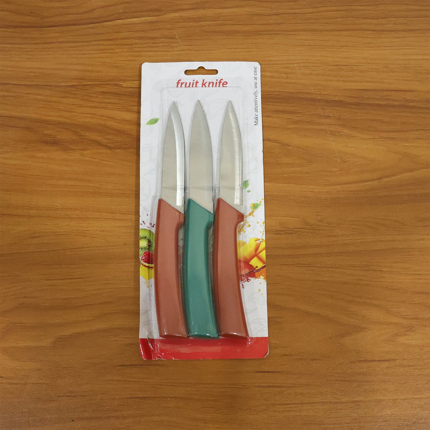 Multipurpose Kitchen Fruit Vegetable Cutting Knife Set (Pack Of 3)