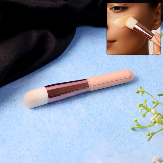 Wukusy premium soft makeup brush for smooth application, shown with fluffy bristles and sleek handle.
