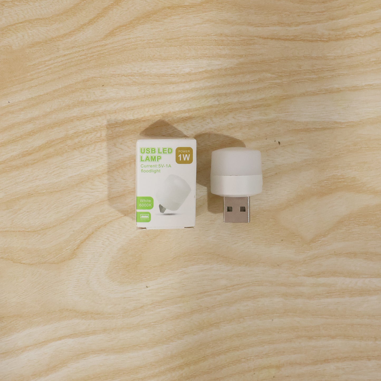 Yellow Usb Led Lamp Night Light Plug Small Led Nightlight (1 Pc)