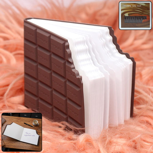 Chocolate Shaped Notebook Diary 60 Pages (1 Pc)