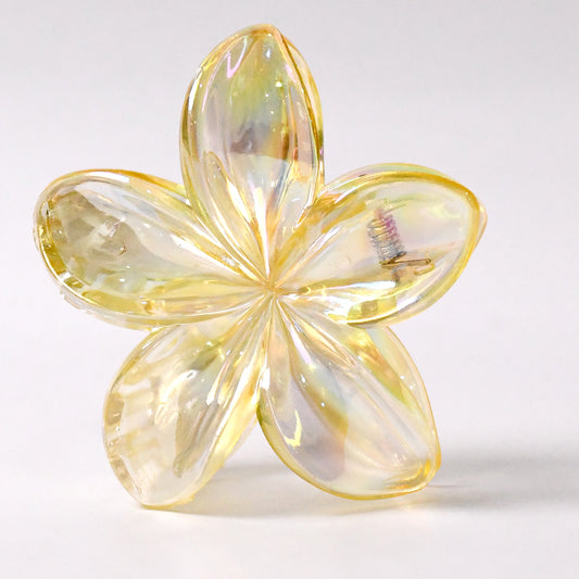 Wukusy matte hair clamp barrette with simple design, decorative charm, perfect for fixing hair during face washing.