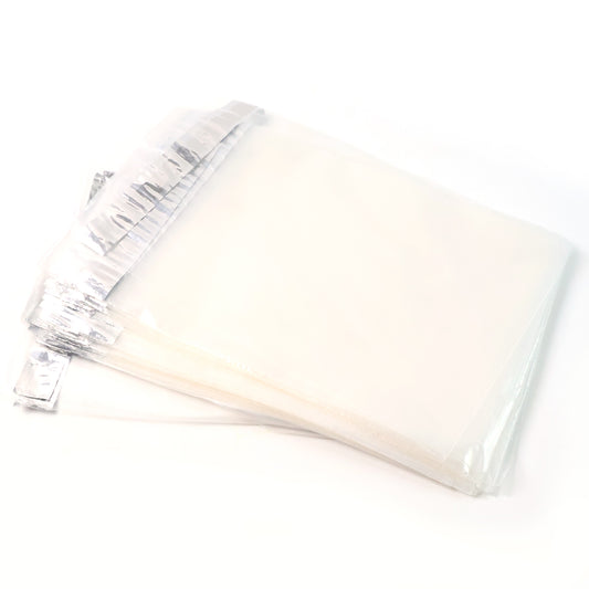 Set of 10 Wukusy self-adhesive courier polybags for secure packaging, ideal for office shipping and mailing needs.