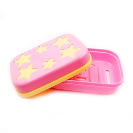 Star-shaped Wukusy soap case holder with self-design, ideal for bathroom storage and home improvement.
