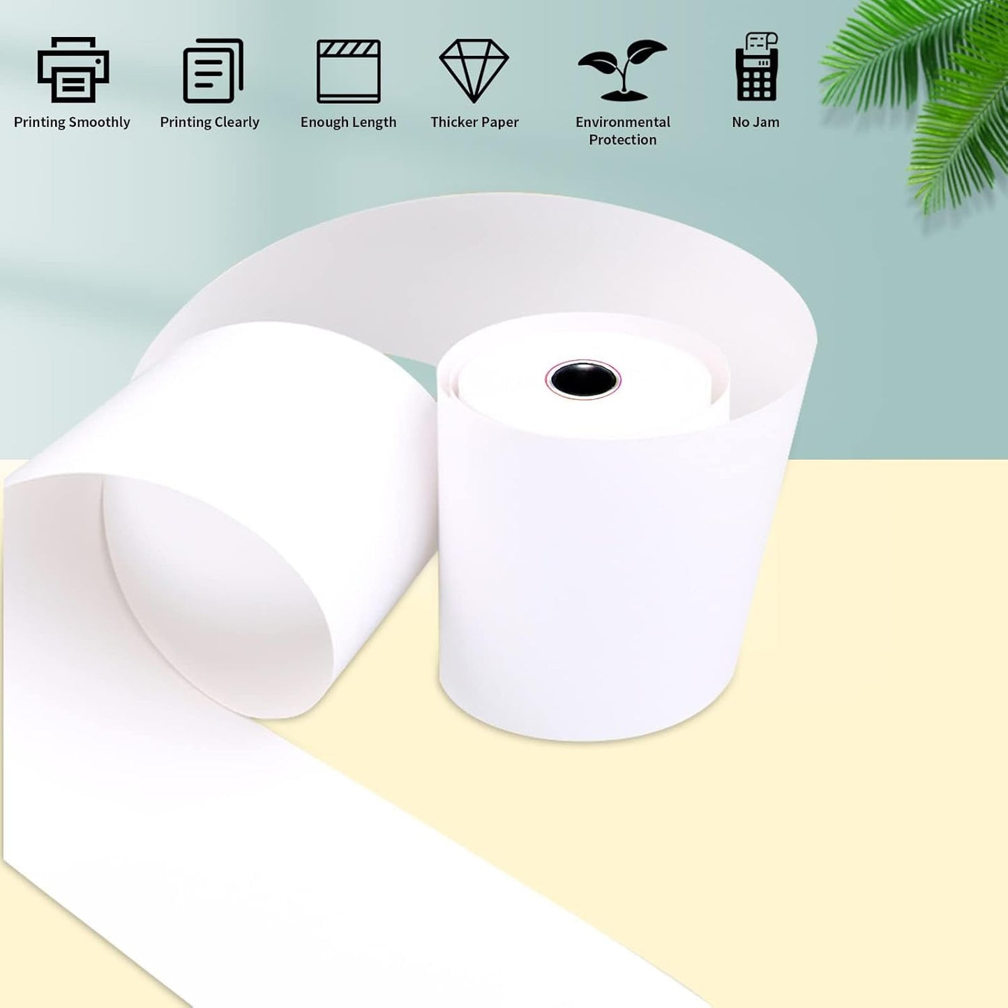 Thermal Label Roll For Barcode Printing (78 60 Mm)