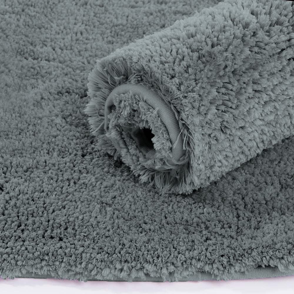 Seasons Bath Mat for Bathroom, Door, Grey,Pack of 1
