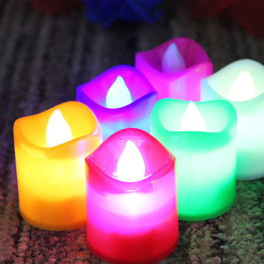 6429 10pcs Festival Decorative - Led Tealight Candles Battery Operated Candle Ideal For Party.