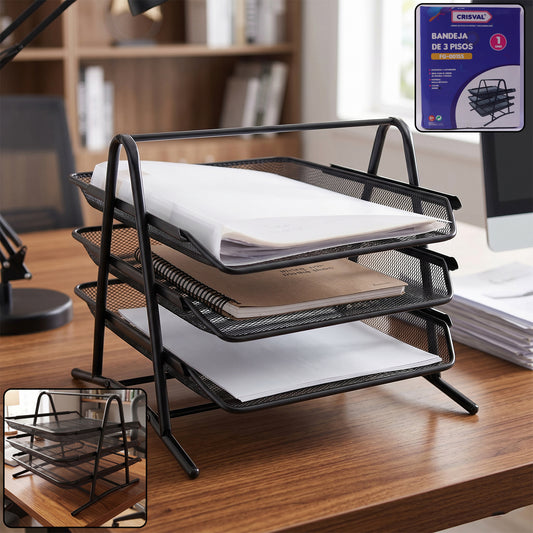 Heavy Duty Metal 3-tier Multi Rack Stand Durable Organizer Rack
