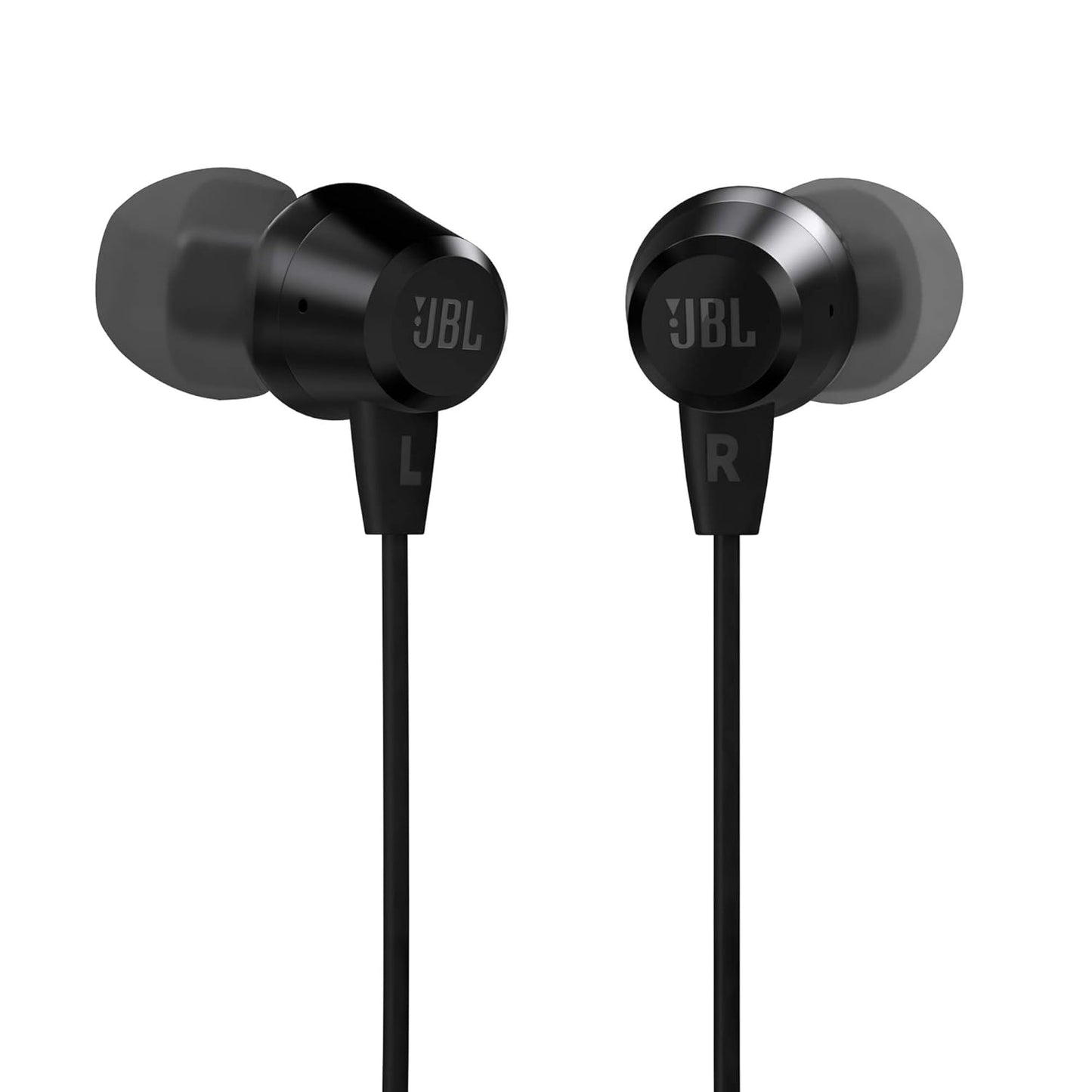 JBL C50HI Wired Headset (Black, In the Ear)