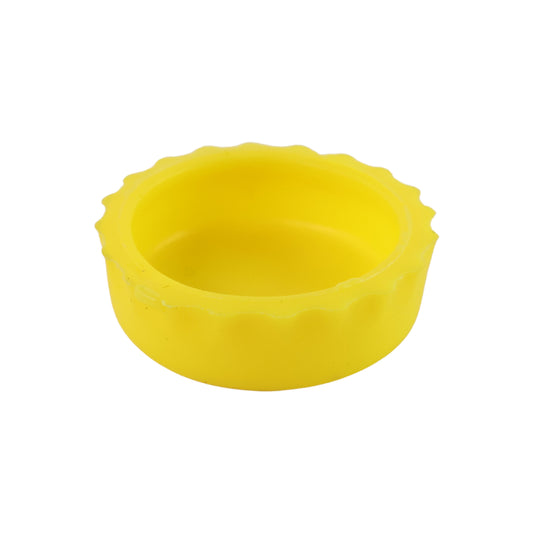 Reusable silicone bottle cap cover by Wukusy, flexible and durable, designed to seal bottles securely for home improvement.