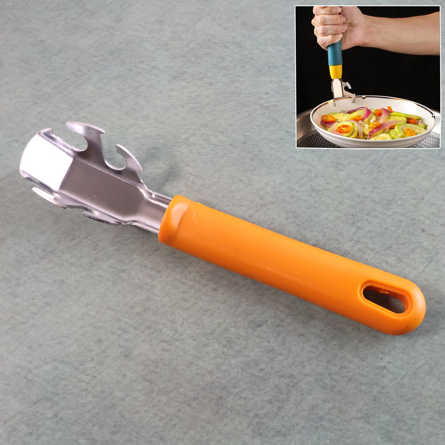 Multi-functional Stainless Steel Hot Pot Gripper Clamp Pan Lifter Tool (1 Pc)
