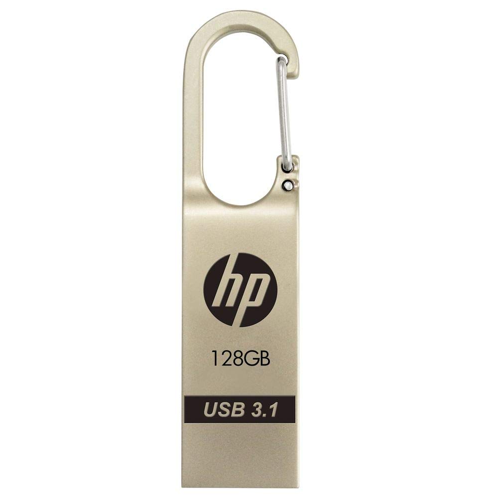 HP X760W 128 Pen Drive (Gold, Silver)