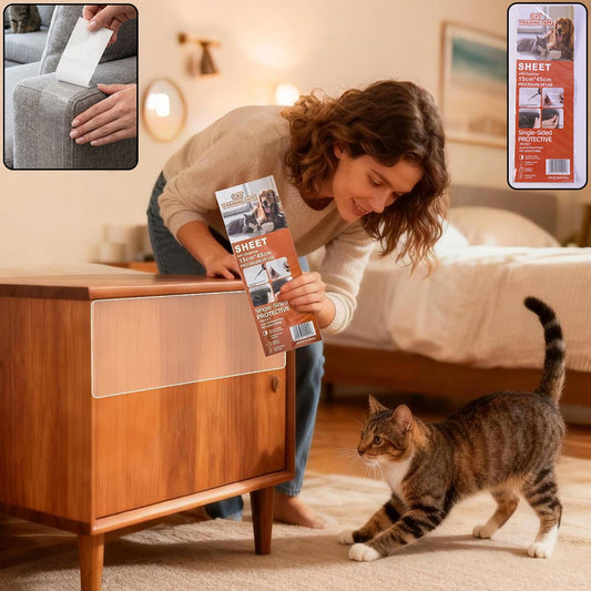 Cat Scratch Furniture Protector Clear Anti Scratch Tape Set Of 5