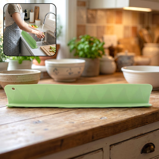 Flexible Silicone Kitchen Sink Splash Guard (48 Cm 1 Pc)