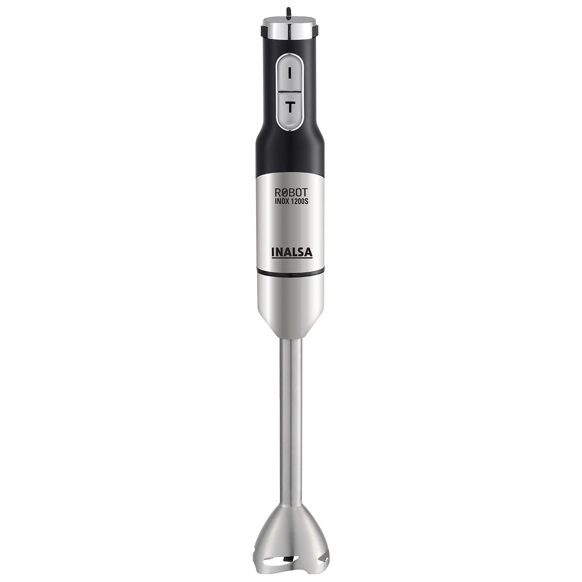 Inalsa Robot Inox 1200 1200 W Hand Blender (Black/ Silver)