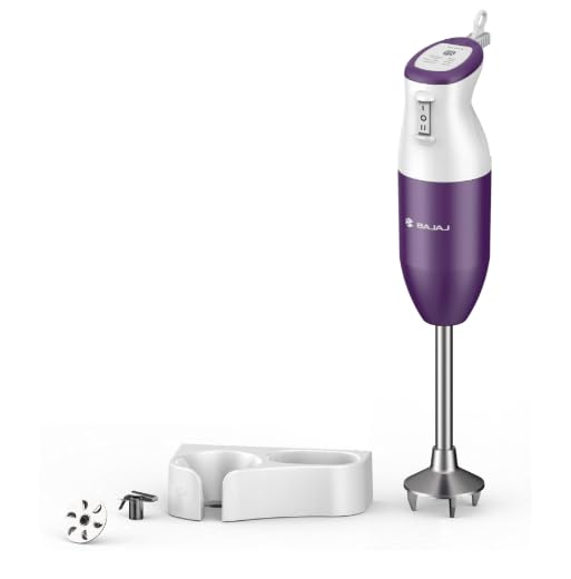 Bajaj HB 23 160 W Hand Blender (Purple, White)