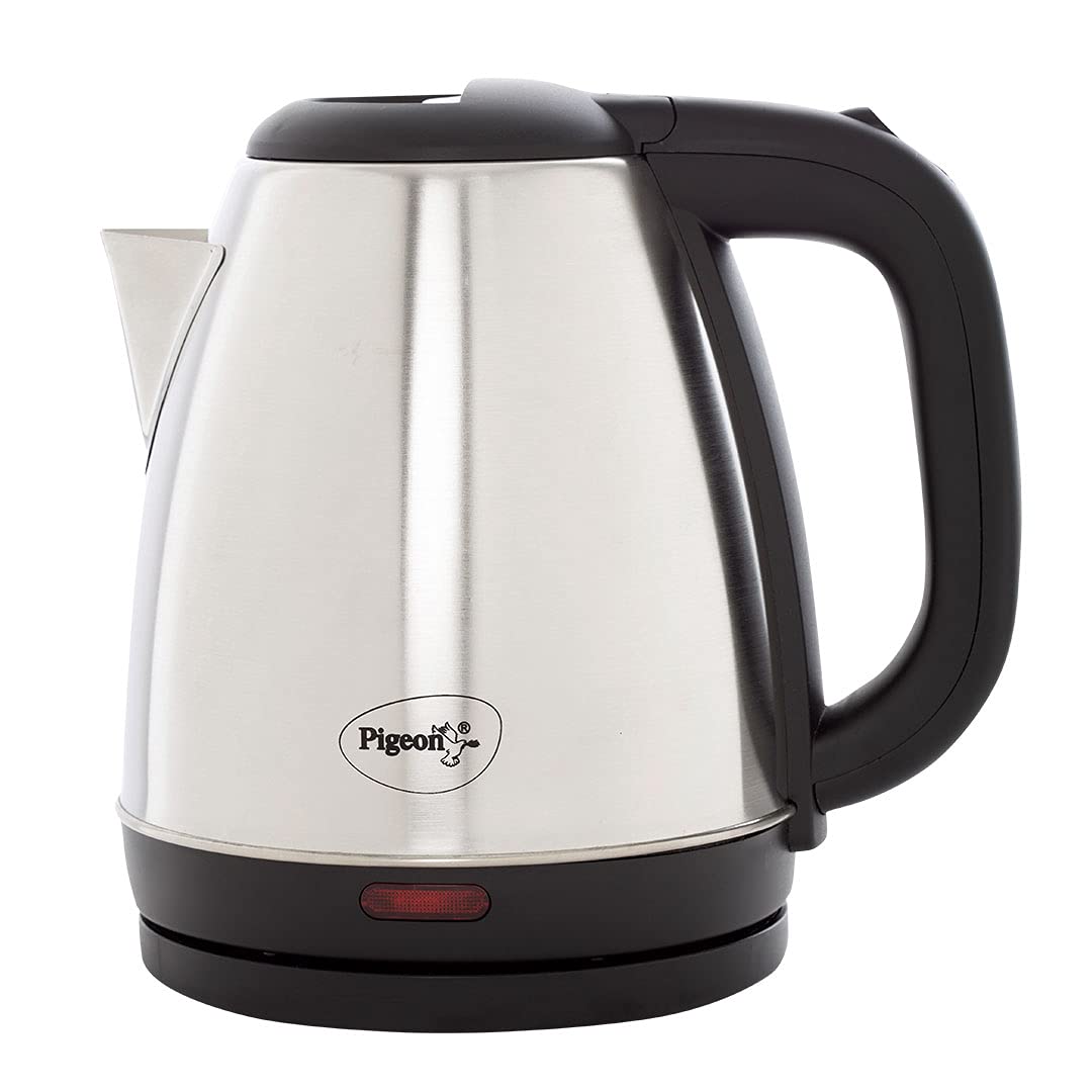 Pigeon Amaze Plus 1.5 Ltr Electric Kettle (1.5 L, steel, Black)