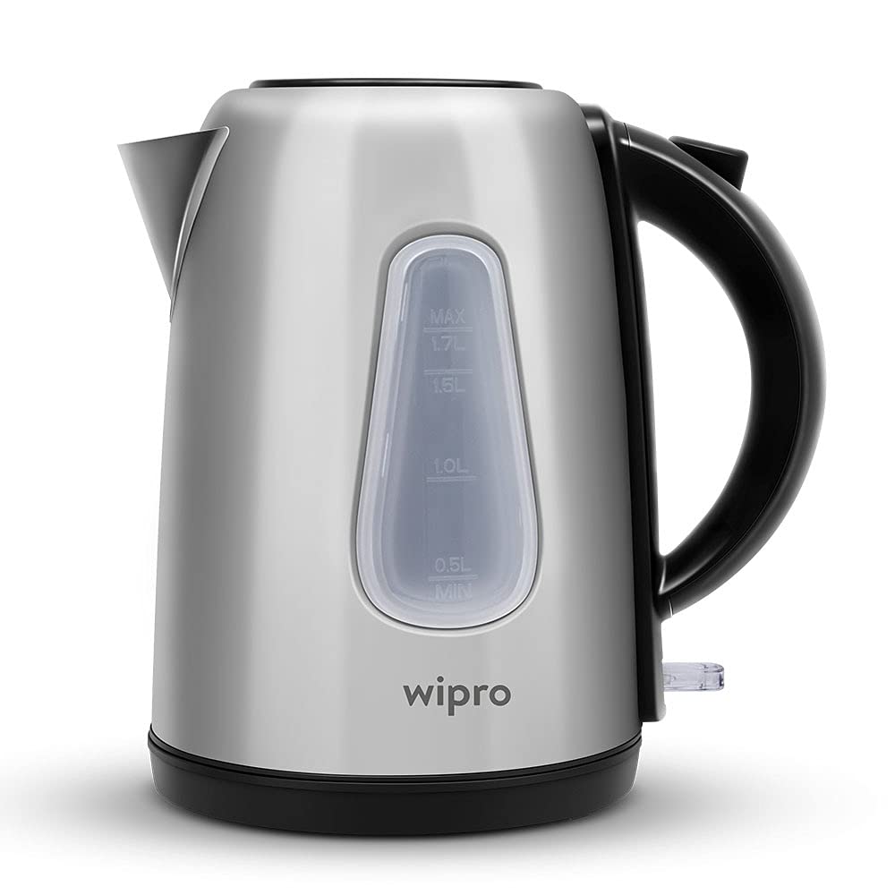 Wipro Vesta 1.7 Ltr Electric Kettle (1.7 L, Black)