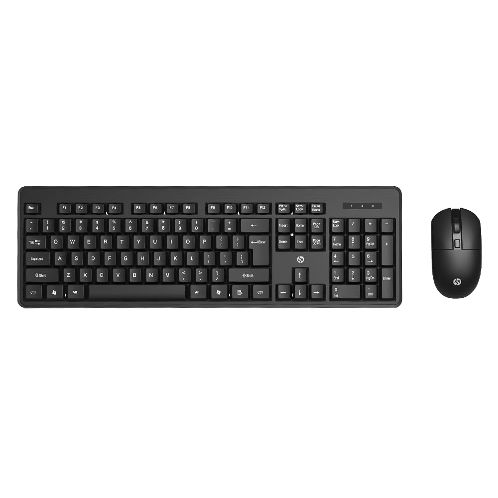 HP KM200 Wireless Desktop Keyboard (Black)