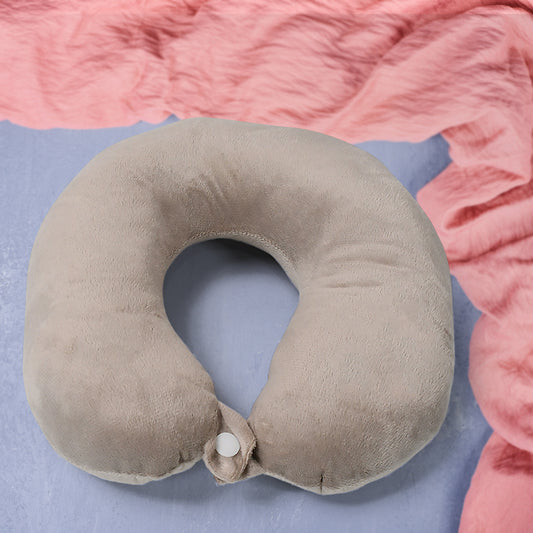 8528 Soft Neck Pillow For Car Home Airplane Travel Travel Neck Pillow For Sleeping Travel Essentials For Neck Restmultipurpose Comfortable Head Rest Neck Holder Pillow (1 Pc)