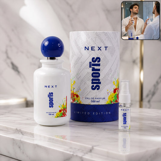 Next Sports Fragrance Eau De Perfume Long-lasting Spray For Men Daily Use (100ml)